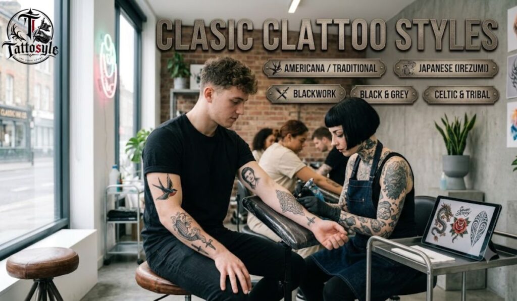 Classic Tattoo Styles: Traditional, Tribal, and Japanese
