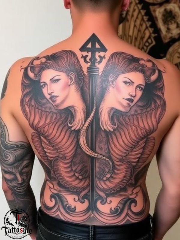 Unique Full Back Tattoo Ideas