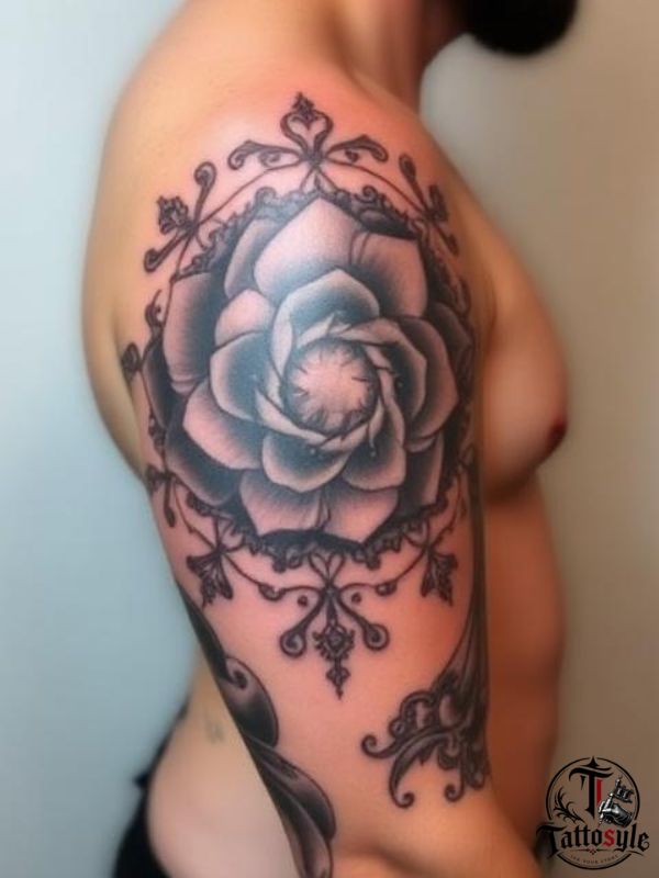 How long is a half sleeve tattoo?