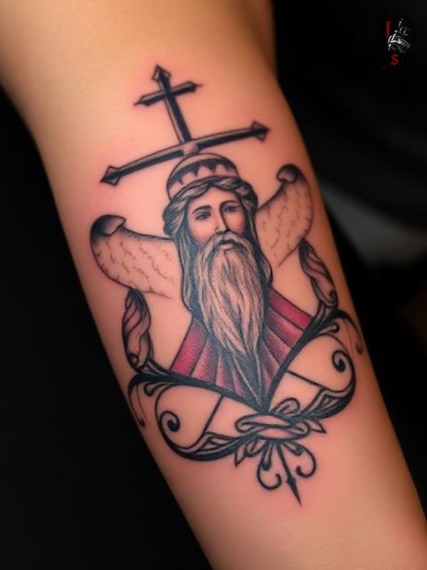 Tatuajes En El Brazo Para Hombres de Cristo
