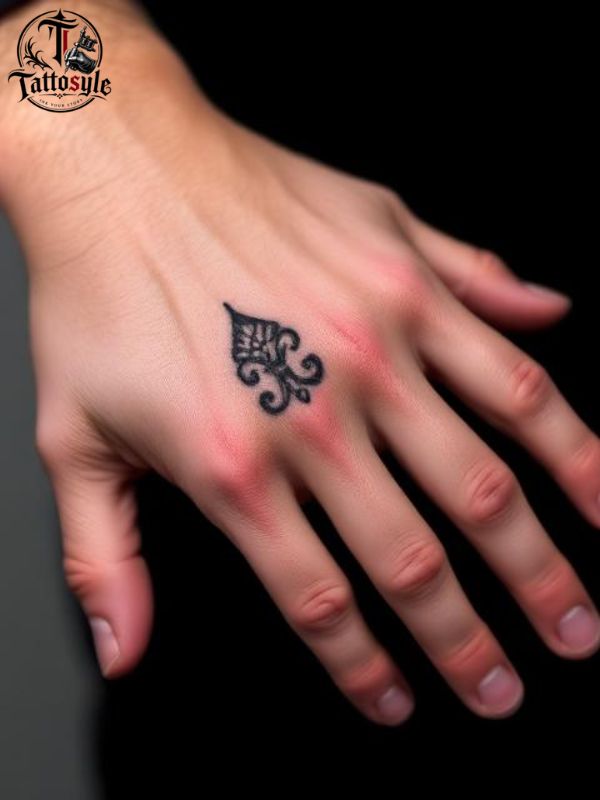Tatuajes para hombre en la mano pequeños