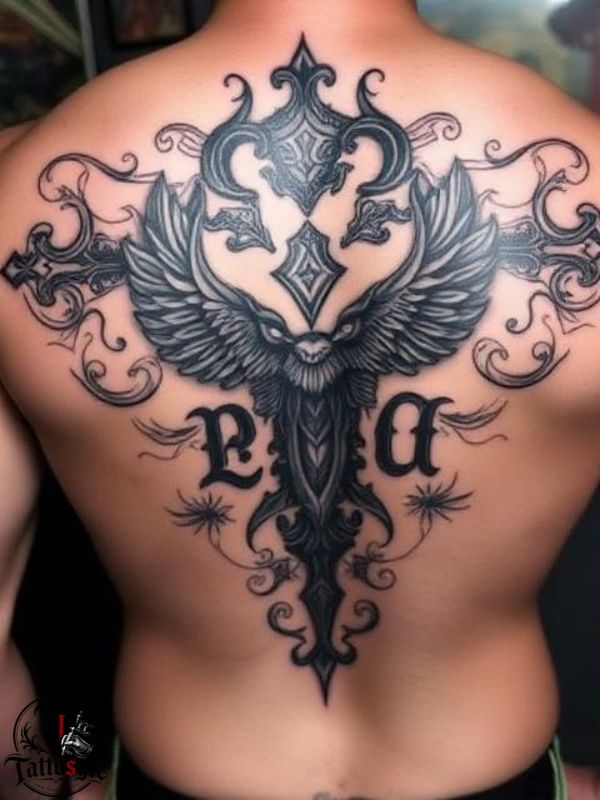 Upper Back Tattoos Male With Meaning