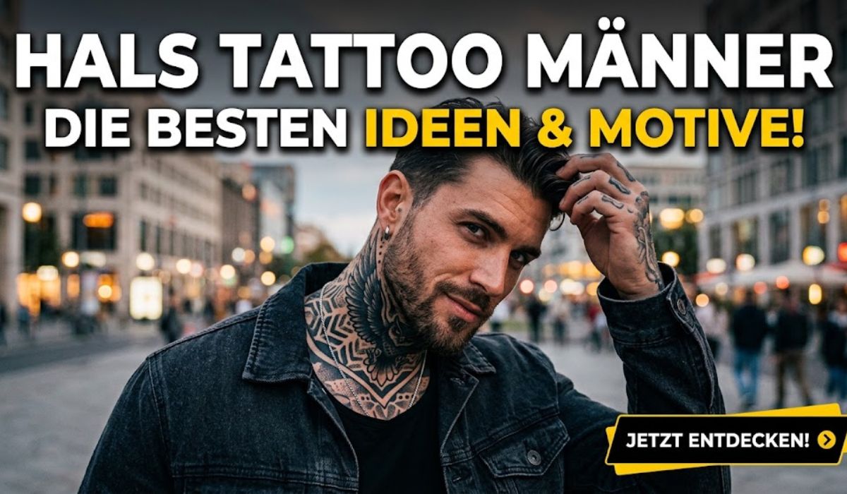 Hals Tattoo Männer: Die besten Ideen, Motive & Platzierungen