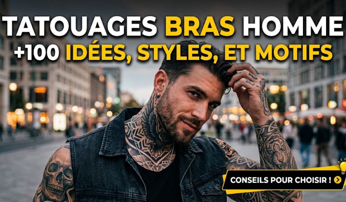 Tatouages Bras Homme : +100 Idées, Styles, Motifs et Conseils pour Choisir