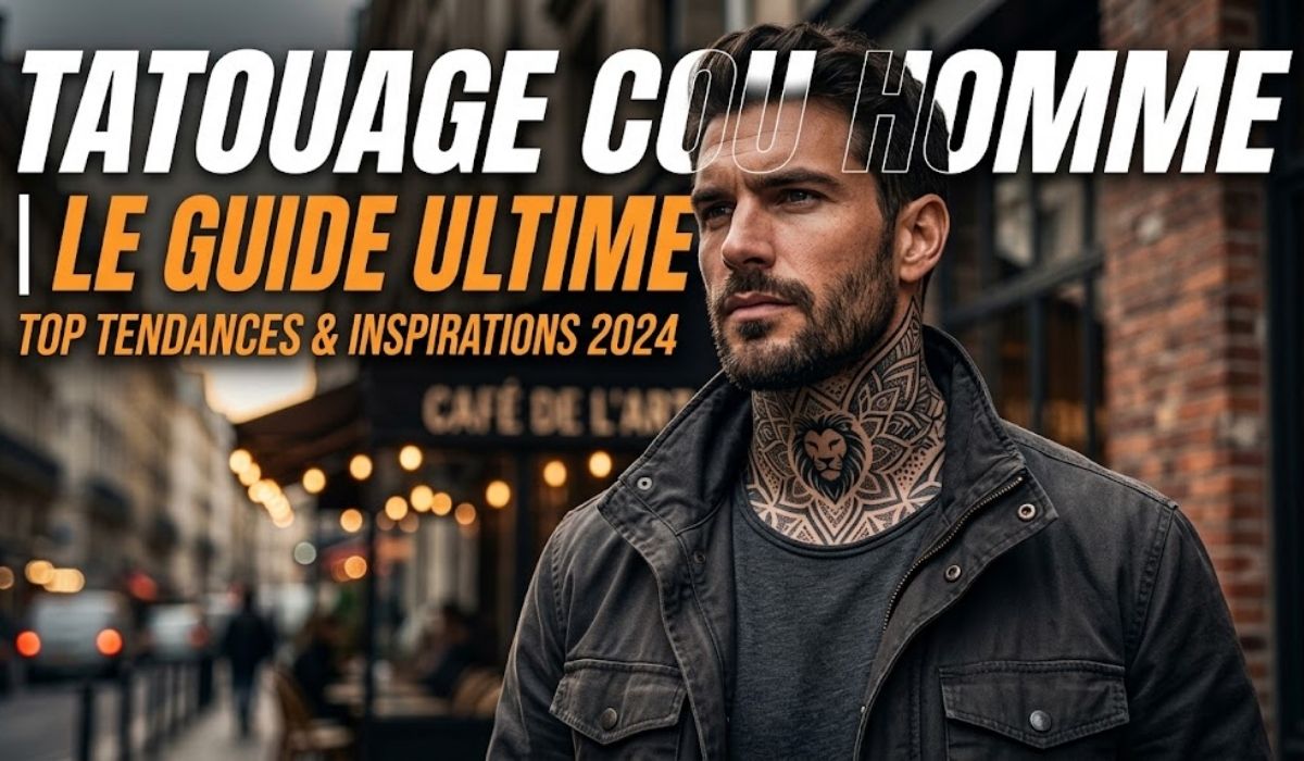 Tatouage Cou Homme : 100+ Idées, Styles, Emplacements et Conseils Avant de Se Lancer