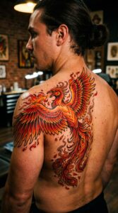 Tatuaggio della fenice