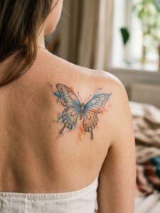 Tatuaggio della farfalla