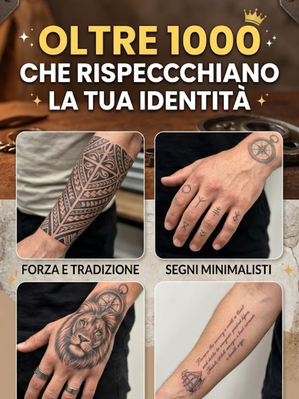 Idee Tatuaggi Uomo: Oltre 1000 Disegni che Rispecchiano la Tua Identità