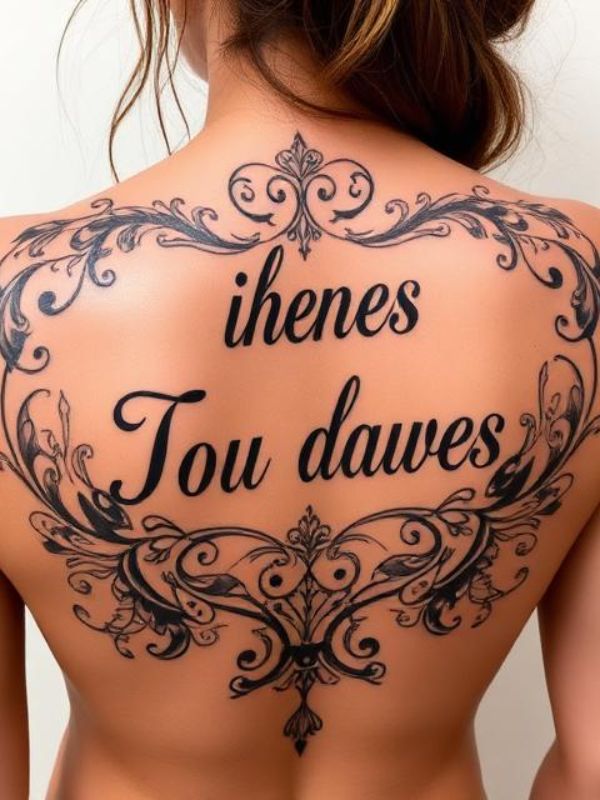 Tatuajes de letras y frases