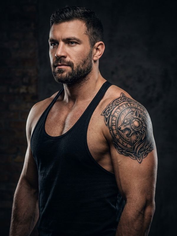 Tatuajes en el Hombro para Hombres: Diseños que Definen tu Fuerza