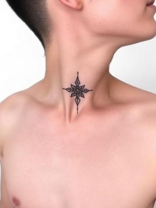 Tatuajes Minimalistas en el Pecho
