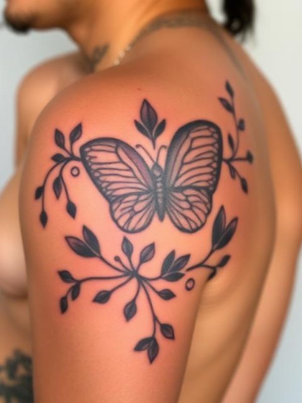 Tatuajes en la Parte Superior de la Espalda