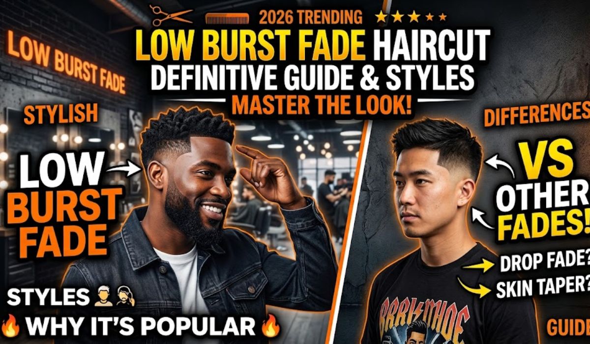 Low Burst Fade Haircut: Styles, Differences and Barber Guide