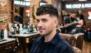 Mid Burst Fade French Crop