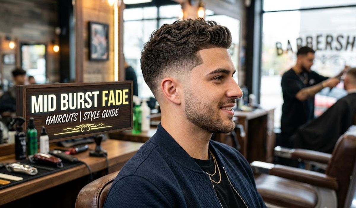 Mid Burst Fade Haircuts: 25 Styles, Ideas and Barber Guide